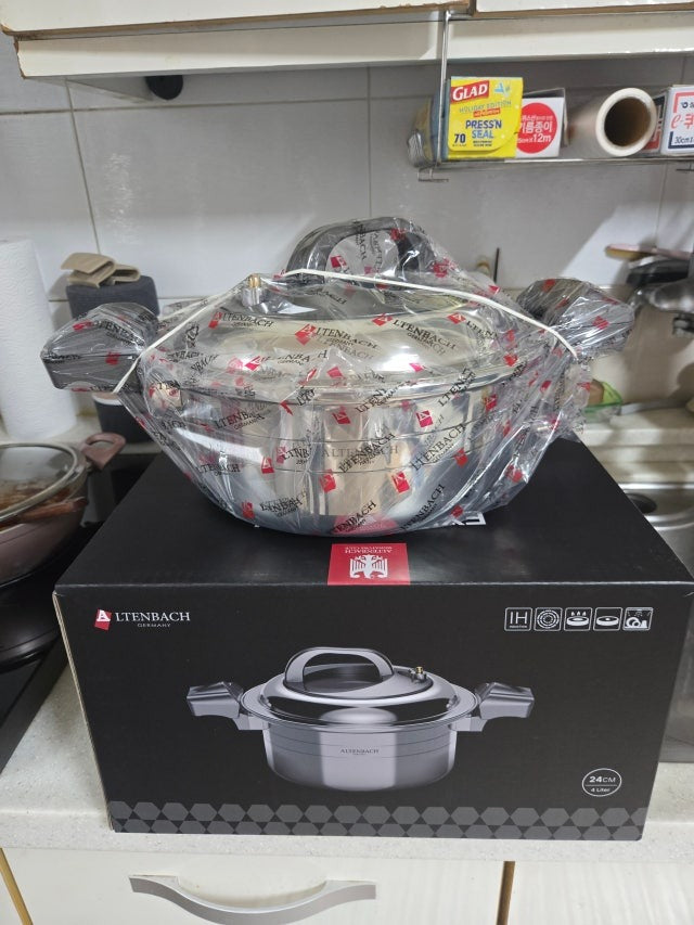 [한국직구] [독일명품] 알텐바흐 시그니처 엑스쿠첸 멀티쿡 통5중 저압냄비 - 4L,7L,11L